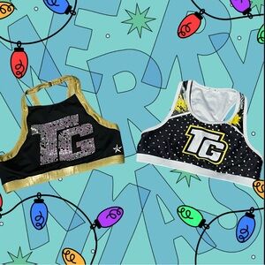 TG Sports Bras - Black and White